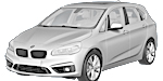 BMW F45 C2209 Fault Code